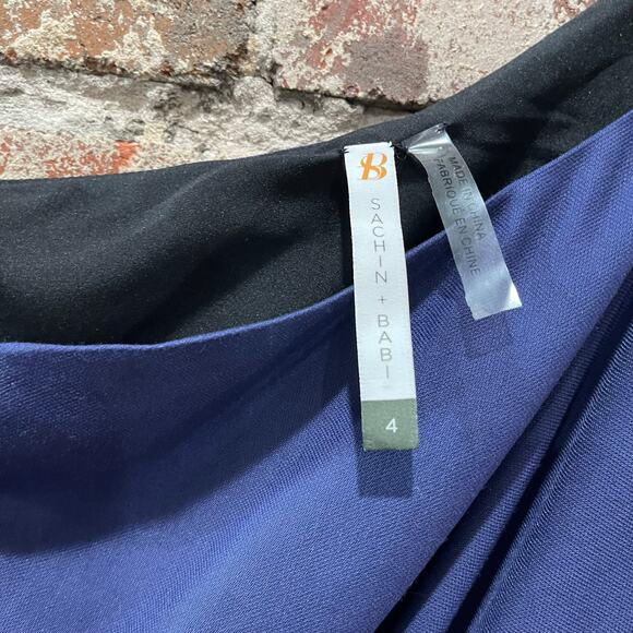 Sachin + Babi Athena One Shoulder Dress Size 4 - Picture 5 of 5